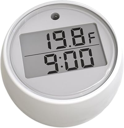 CHEYLIZI Digital Ice Bath Thermometer - Floating, Timer, Waterproof
