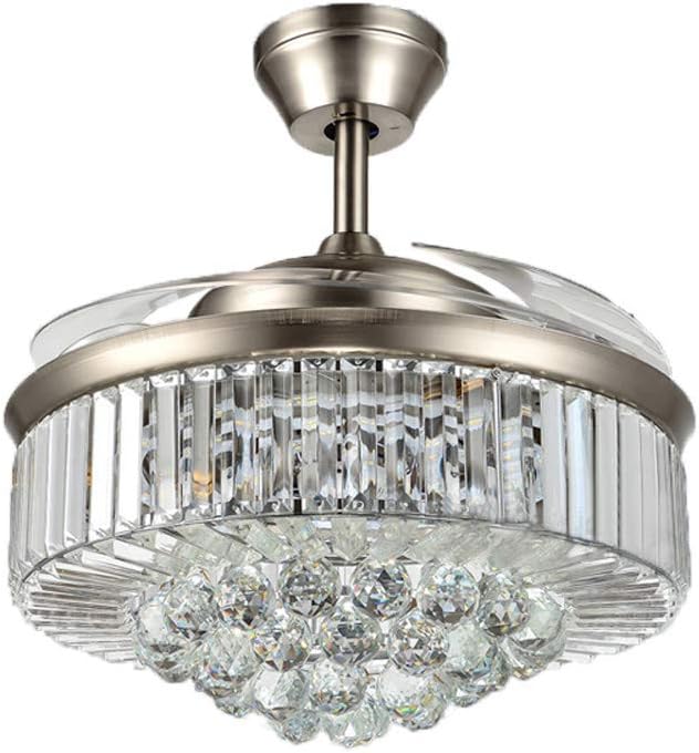 Lighting Groups 36 Invisible Crystal Ceiling Fans With Led Light