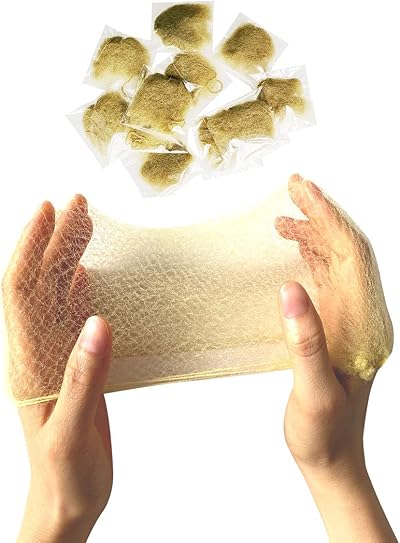 Polly Online 20 Pcs Hair Nets for Women Bun Elastic Edge Mesh Blonde