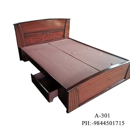 King Size Bed with Bottom Storage