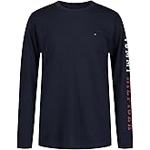 Tommy Hilfiger Boys Long Sleeve Crew Neck T-Shirt