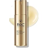 RoC Retinol Correxion Deep Wrinkle Retinol Face Serum with Ascorbic Acid, Anti-Aging Treatment for Fine Lines, Dark Spots, Po