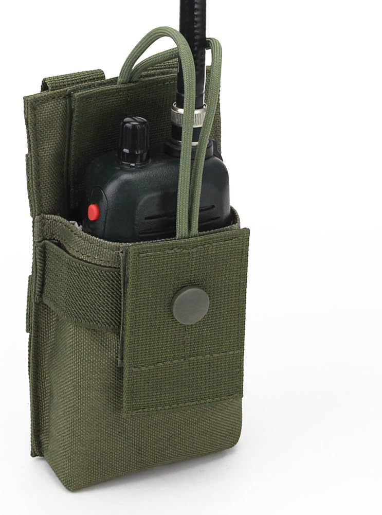 SINAIRSOFT Universal Radio Case Two Way Radio Holder Case for BaoFeng UV-5R UV82 Motorola XTS2500 XTS5000 Army Green : Sports & Outdoors