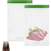HEAVY DUTY Odor Proof Storage Bags-12ｘ20 Inch Bear bags for Food Backpacking,Reusable Double-Tracked Ziplock Bags for Food St