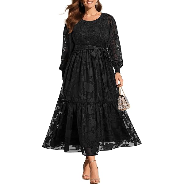 Wedding Guest Dresses For Big Tummy Black Formal Dresses For Women Plus Size  Elegant V Neck
