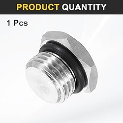 HARFINGTON 304 Stainless Steel Pipe Plug Fitting