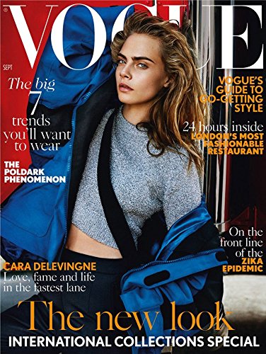 Vogue Uk Magazine September 16 Cara Delevingne Cover Amazon Com Books