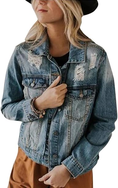 lightweight long denim jacket