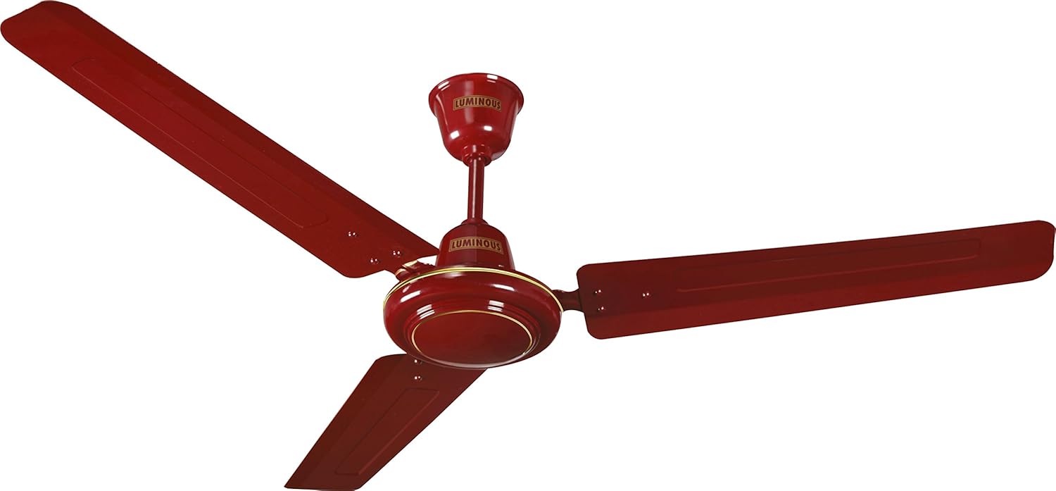 Luminous Rapid 1200mm 70Watt High Speed Ceiling Fan (Cherry Red
