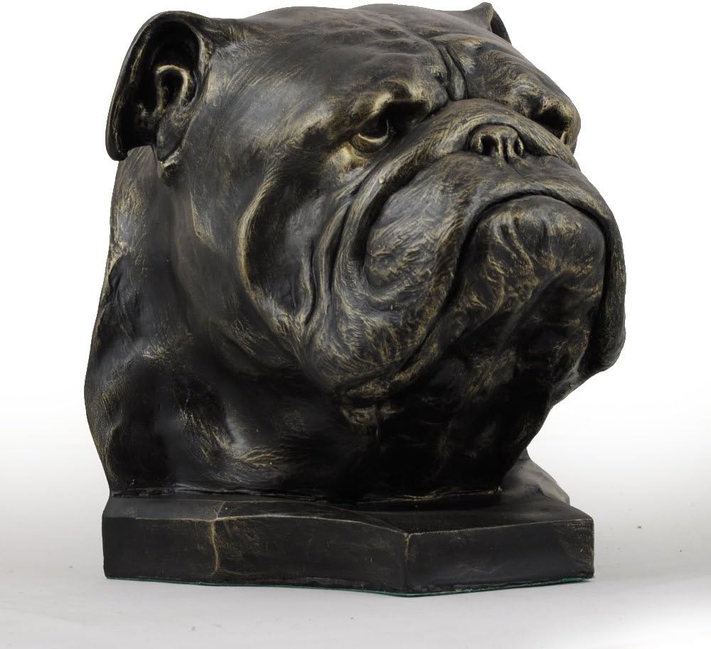 English Bulldog, memorial, urn for dog's ashes, ArtDog Amazon.co.uk