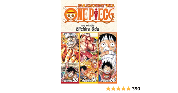 One Piece Omnibus Edition Vol Includes Vols 58 59 60 Oda Eiichiro Amazon Sg Books