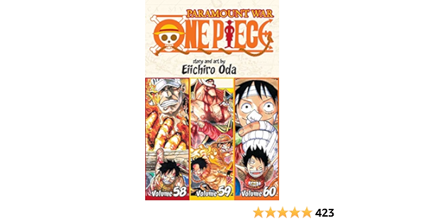 Amazon Com One Piece Omnibus Edition Vol Includes Vols 58 59 60 Oda Eiichiro Books
