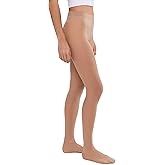 Wolford Individual 20 Denier Sheer Tights Pantyhose for Women Hosiery with Reinforced Toe Soft Waistband High Elasticity Fit