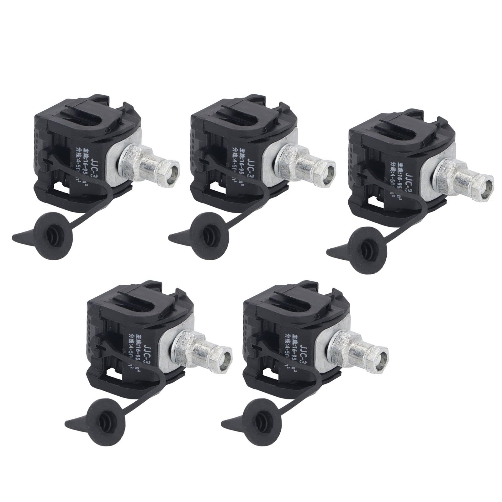 5PCS Insulation Piercing Tap Connectors Non Stripping Design for 1Kv High Low Voltage Cable Splicing Various Wire Types