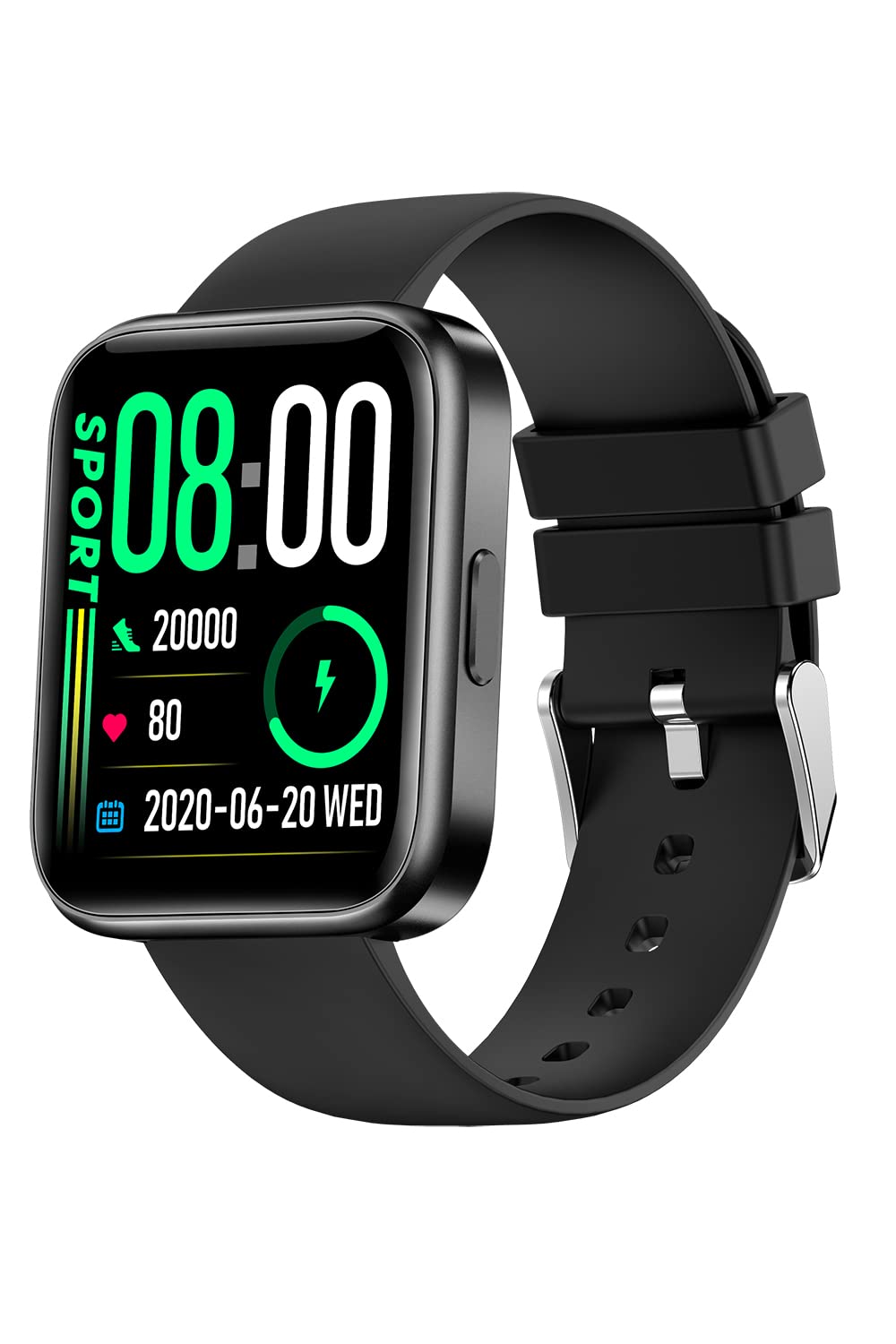 Smart Watches for Android&iOS 1.69in Touchscreen Smartwatch with Call Receive Waterproof Fitness Activity Tracker Sports Watch for Men Women with Heart Rate,Sleep,Blood Pressure&Blood Oxygen Monitor