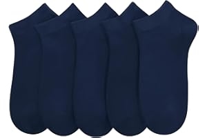 SERISIMPLE Women Viscose Bamboo Ankle Socks Low Cut Thin Sock Lightweight Pastal Color Soft Sock 5 Pairs