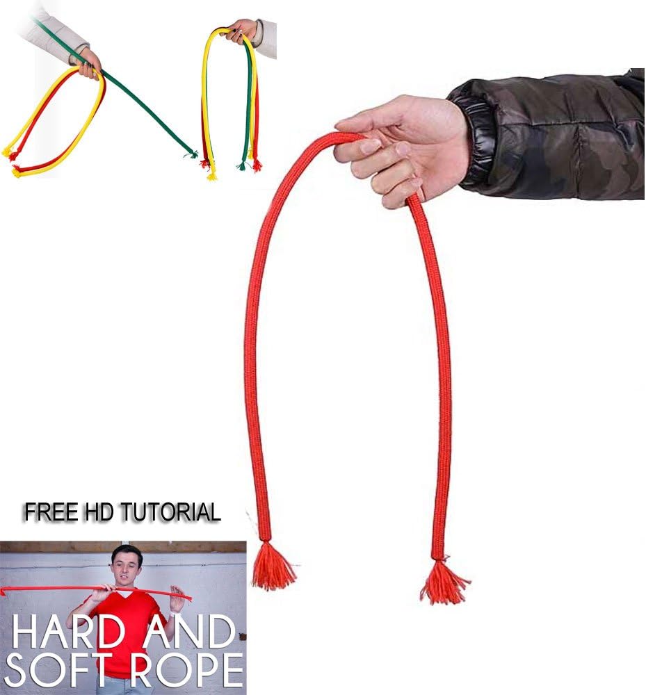 Hard and Soft Rope Stiff Rope Magic Easy Magic Tricks Video