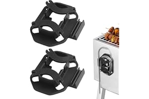 SIUDANGKA 2 Pack Meat Probe Organizer with Magnetic for Traeger Accessories, Smoker Accessories BBQ Probe Holder Air Fryer Probe Warp Clip