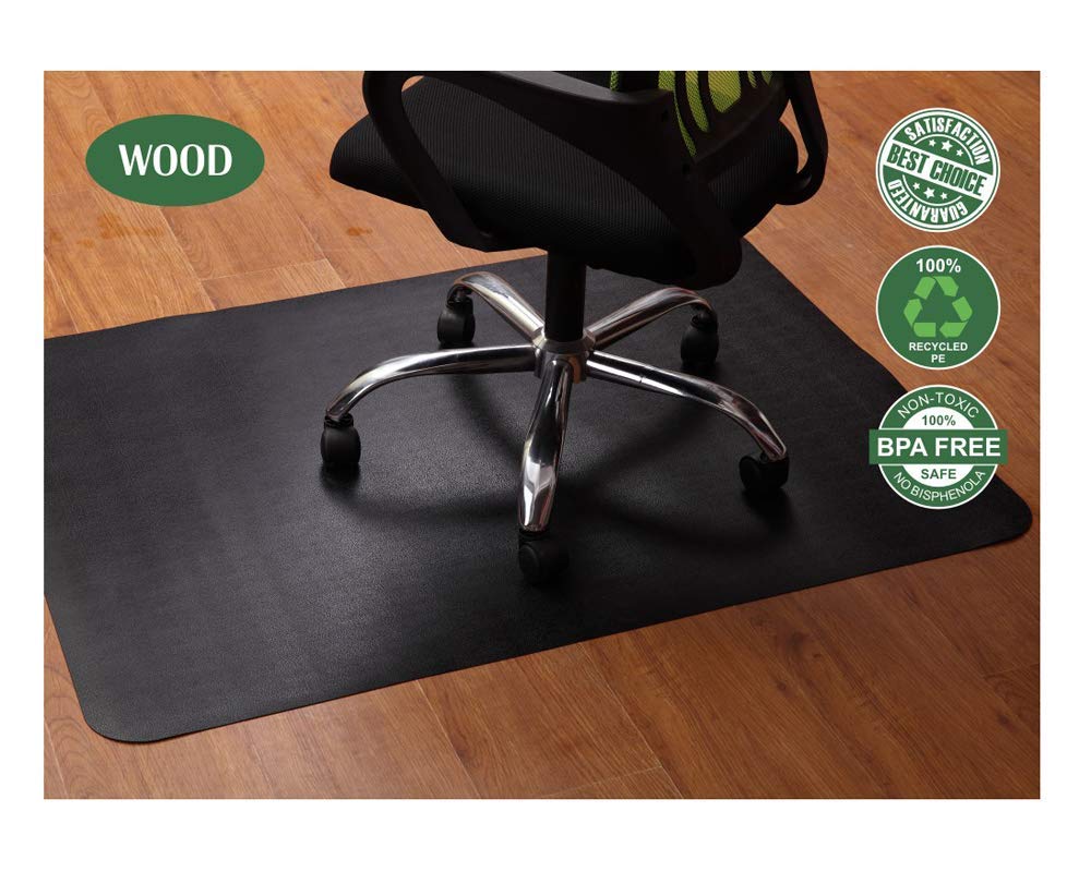 wood floor chair mat reviews  | 300 x 300