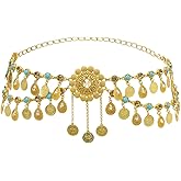 NSLS Crystal Rhinestone Dress Belt Bikini Body Chain Belly Dance Indian Beach Gypsy Waist Chain Jewelry for Women