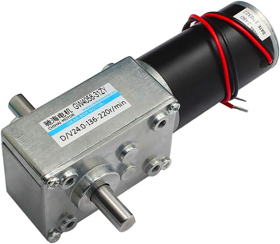 Motoriduttore Per Macchinari Motoriduttore 12V 30W - Motore CC A Magneti Permanenti, Riduzione 3000/3200 Giri/min, Per Progetti Fai Da Te Motore Elettrico CC