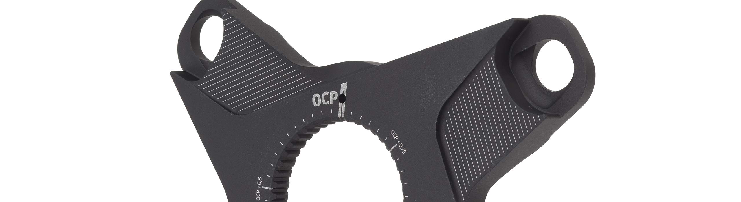 Rotor Unisex – Adult ALDHU Spider Street BCD110X4 Double Crank, Black, One Size