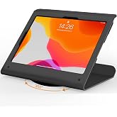 Beelta Tablet POS Stand - Heavy Duty Steel Kiosk Stand with 360&deg; Swivel Base Anti-Theft - Compatible with 10.9" iPad 10th, Pro 11" 1 2 3 4, Air 4 5, Air 11"(M2/M3/M4), iPad 11"(A16)