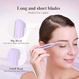 TOUCHBeauty Eyebrow Trimmer AG-1658 Purple, Facial Hair Remover, Portable view 5