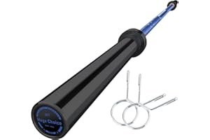 MOCHALIGHT Barbell Bar for Weightlifting - 7FT Heavy Duty (1500LB/700LB), 4FT Short (500LB), 47" EZ Curl Bar - Fits 2" Standard Plates - Home Gym Strength Training