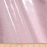 Plastex Fabrics Sparkle Vinyl Pink Fabric by The Yard