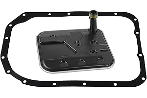 YzusGomumu 4L80E Transmission Automatic Transmission Filter Oil Pan Gasket Kit Compatible with Chevrolet Silverado K1500 Suburban GMC Sierra C1500 Yukon Escalade Replaces# 24208847 24210956
