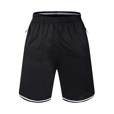 Youth athletic shorts with zipper pockets Clearance