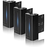 Lvyesea 3Pcs Door Reinforcement Lock, Door Locks for Kids Safety, Door Safety Locks from Inside, Withstand 800lbs Force-Enhan