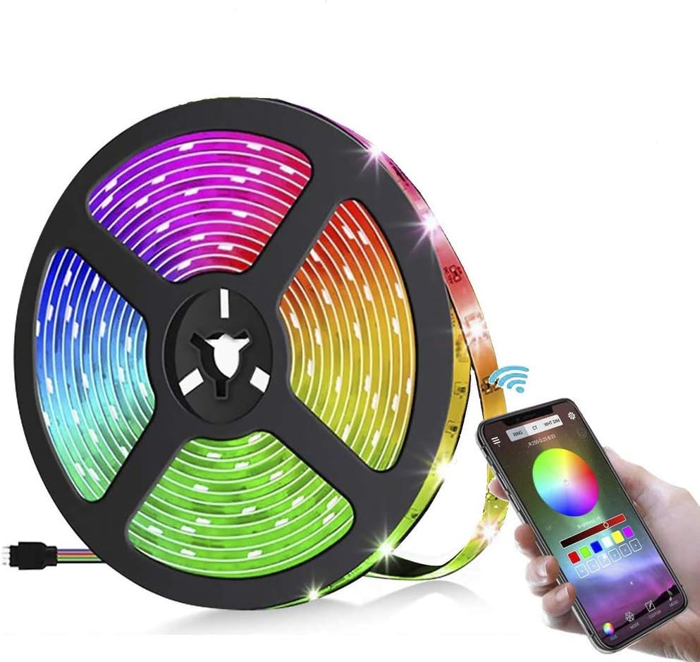 Amazon LEDテープライト LEDテープ型 防水 5050両面テープ5 m 300ストリップライトRGB 60leds / mカラー