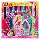 10pc Dreamworks Trolls My Beauty Spa Kit Complete Mani-Pedi Nail Polish Gift Set