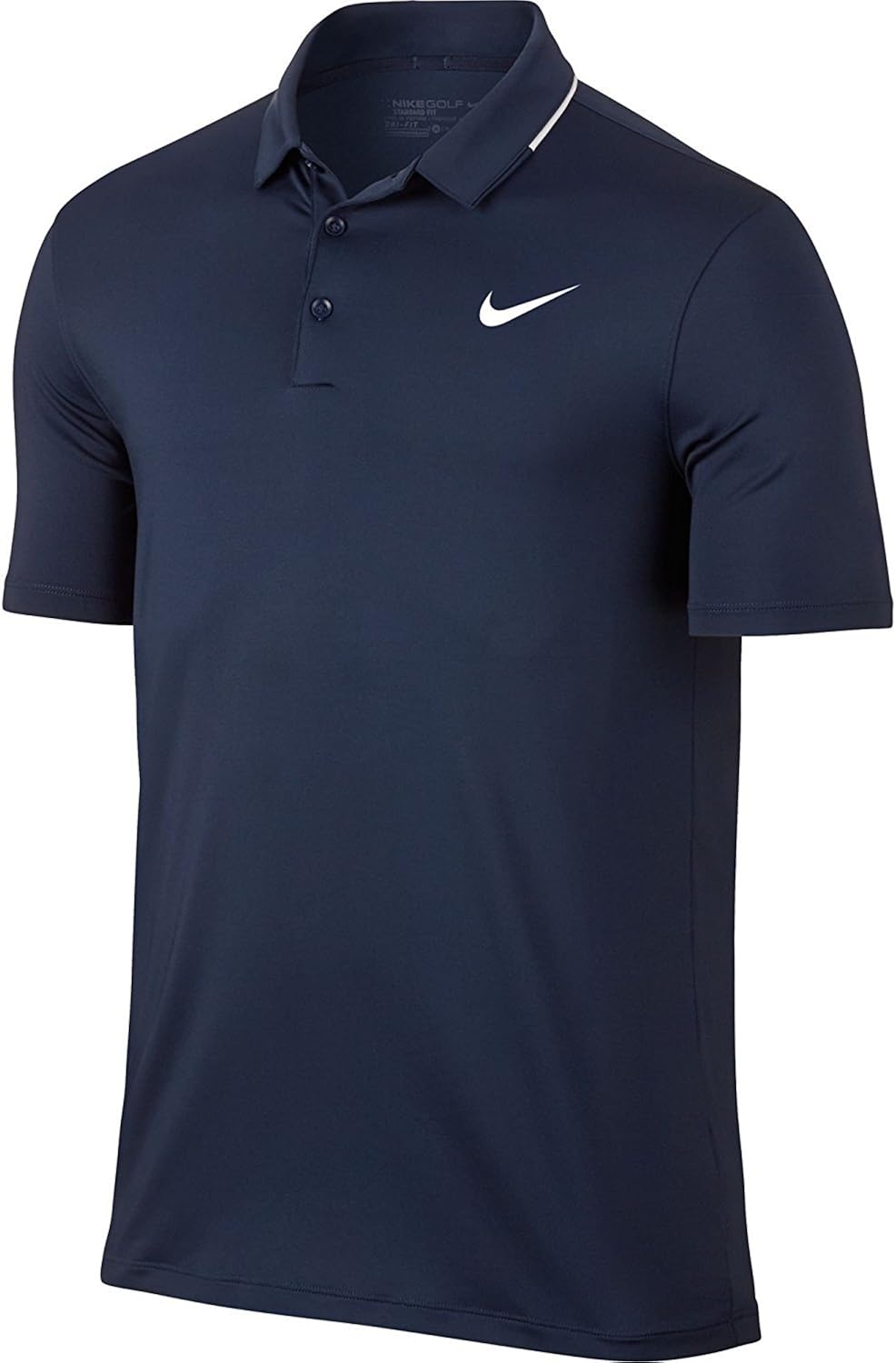 navy nike polo