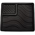 We The People Holsters - American Flag EDC Kydex Dump Tray - Valet Tray for Men - EDC Organizer and Catch-All for Everyday Carry - Keys - Change - Phone (Black)
