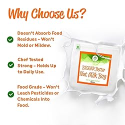 Ellie's Best Pro Quality Nut Milk Bag - Big