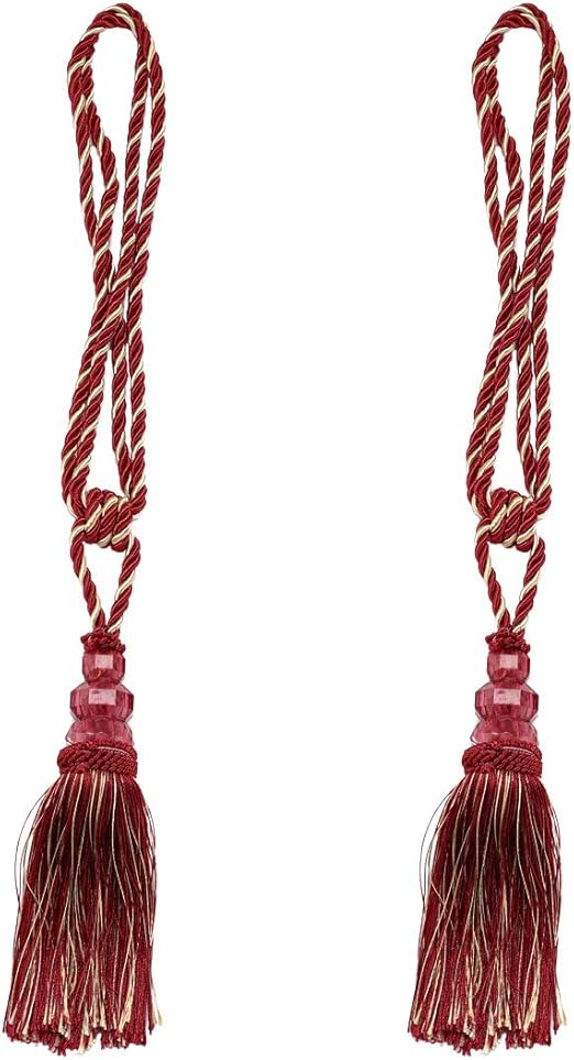 Amazon Com Uxcell Curtain Tiebacks Holdback With Zinc Alloy Hooks