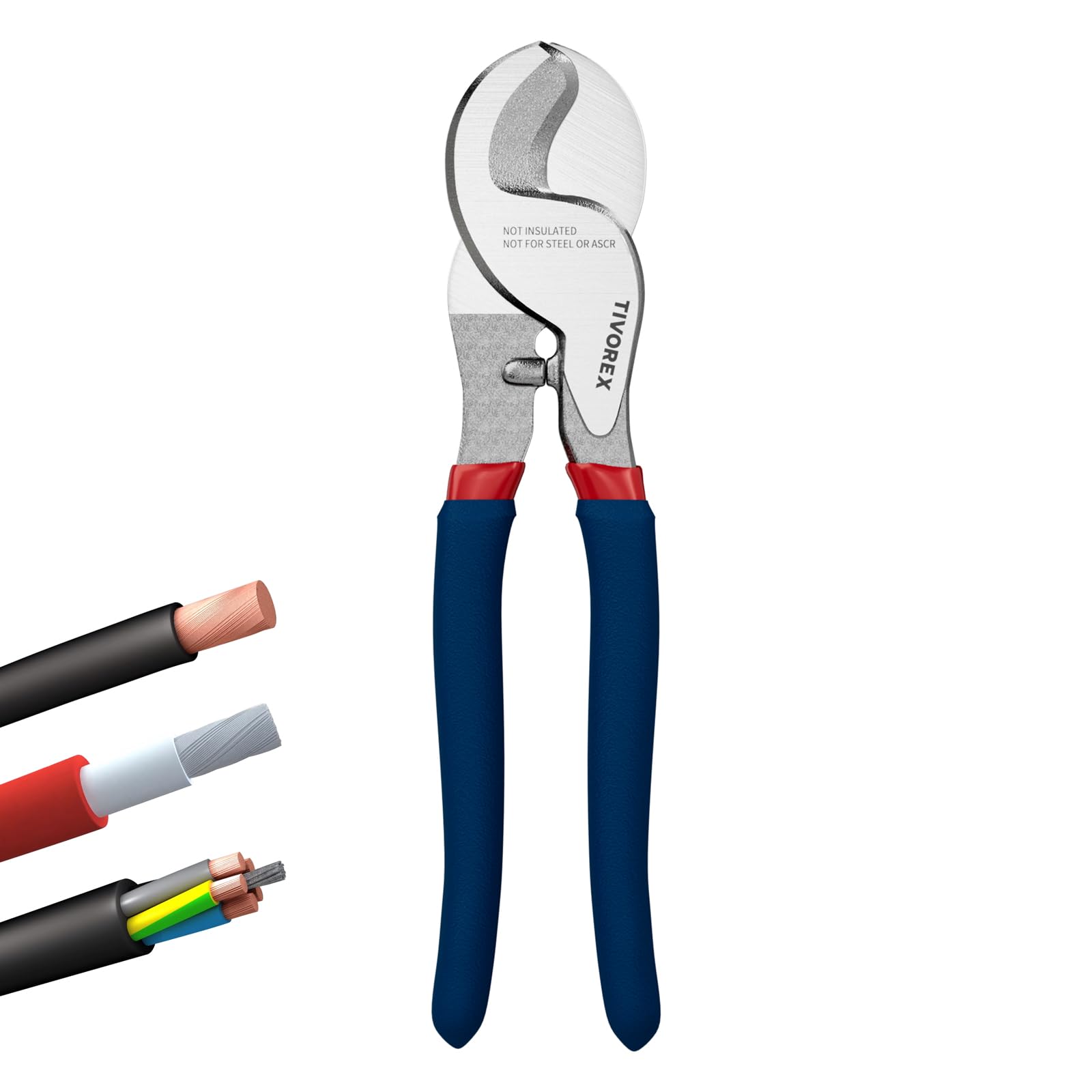 Photo 1 of 10 inch Cable Cutter, High Leverage Cable Cutting, Heavy Duty Battery Wire Cable Cutter for Aluminum, Soft Copper, and Communications Cable