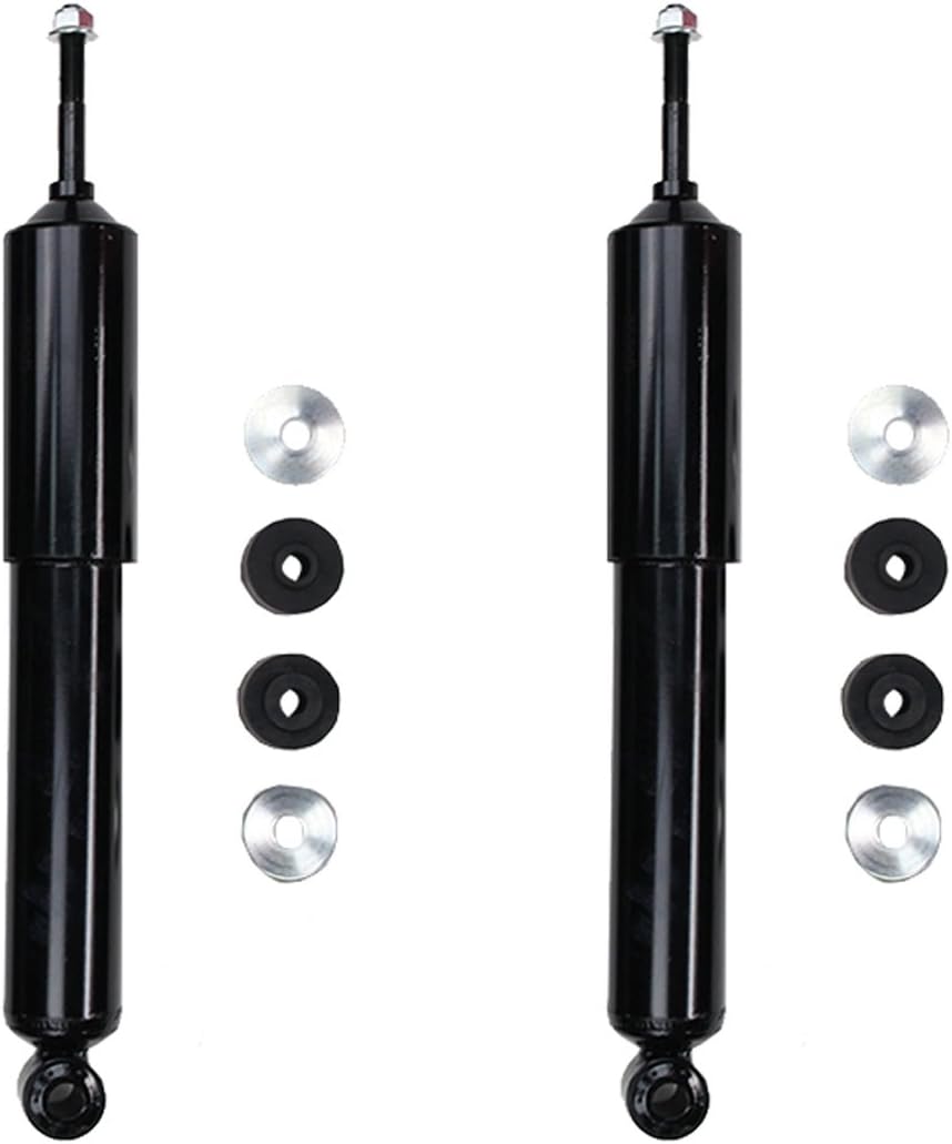Riseking Pair Front Right+Left Side Gas Strut Shock for 00-05 Ford Excursion 2WD & 99-14 Ford F-250 Superduty 3 4 Ton & 99-14 Ford F-350 Superduty 1 Ton Truck RK-A0184