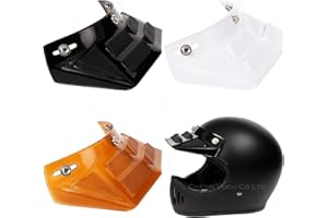 CHERN YUEH Vintage 3-Snap Helmet Sunshield Vented Visor Peak