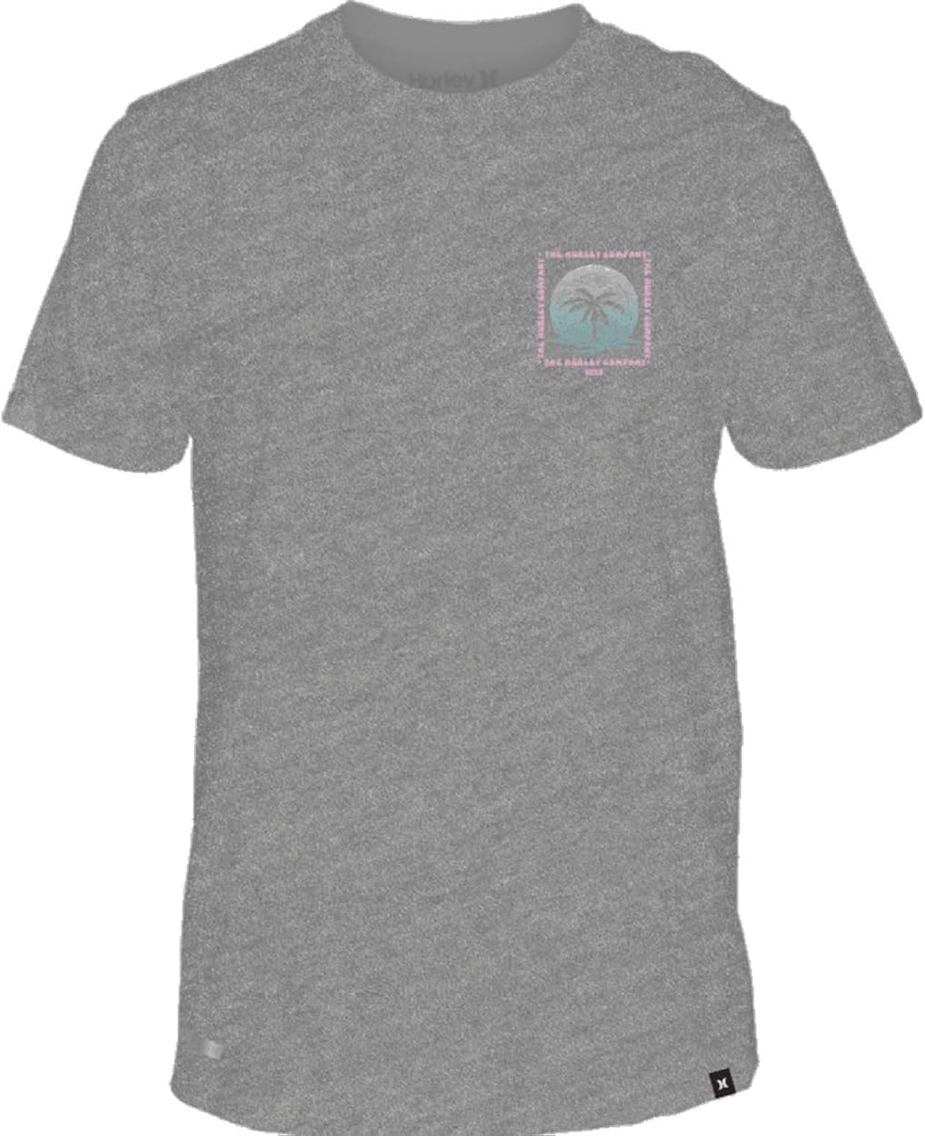 Hurley Men's Dri-Fit Trippy Palms Short Sleeve Shirt: Clothing