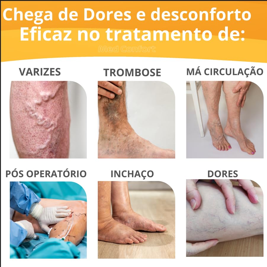 Meia de Compressão Feminina 3/4 Panturrilha Alta 20-30 mmHg ATTIVA Sem Ponteira Natural - Alívio Pernas Cansadas, Prevenção Varizes e Trombose, Conforto Dia a Dia e Viagens, Meia Elástica