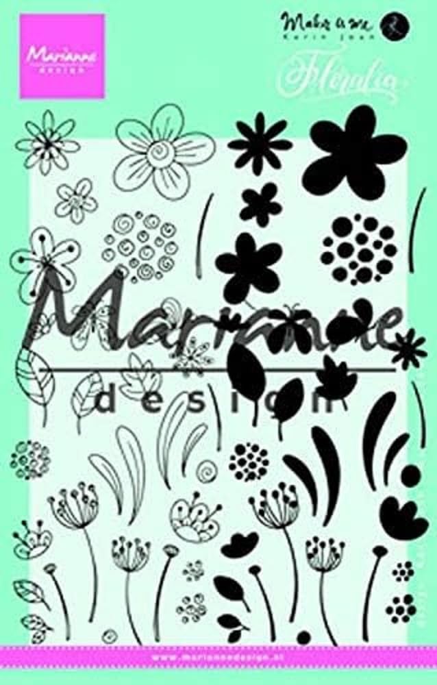 Marianne Design 1 x Floralia Clear Stams Set, Small
