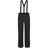 Outdoor Ventures Mens Snow Bibs Waterproof Insulated Overalls Ski Pants Warm Winter Snowboarding Detachable