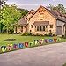 VictoryStore Yard Sign Outdoor Lawn Decorations: Birthday Yard Cards, Large Birthday Presents Yard Decoration, Set of 12 with Short Stakes