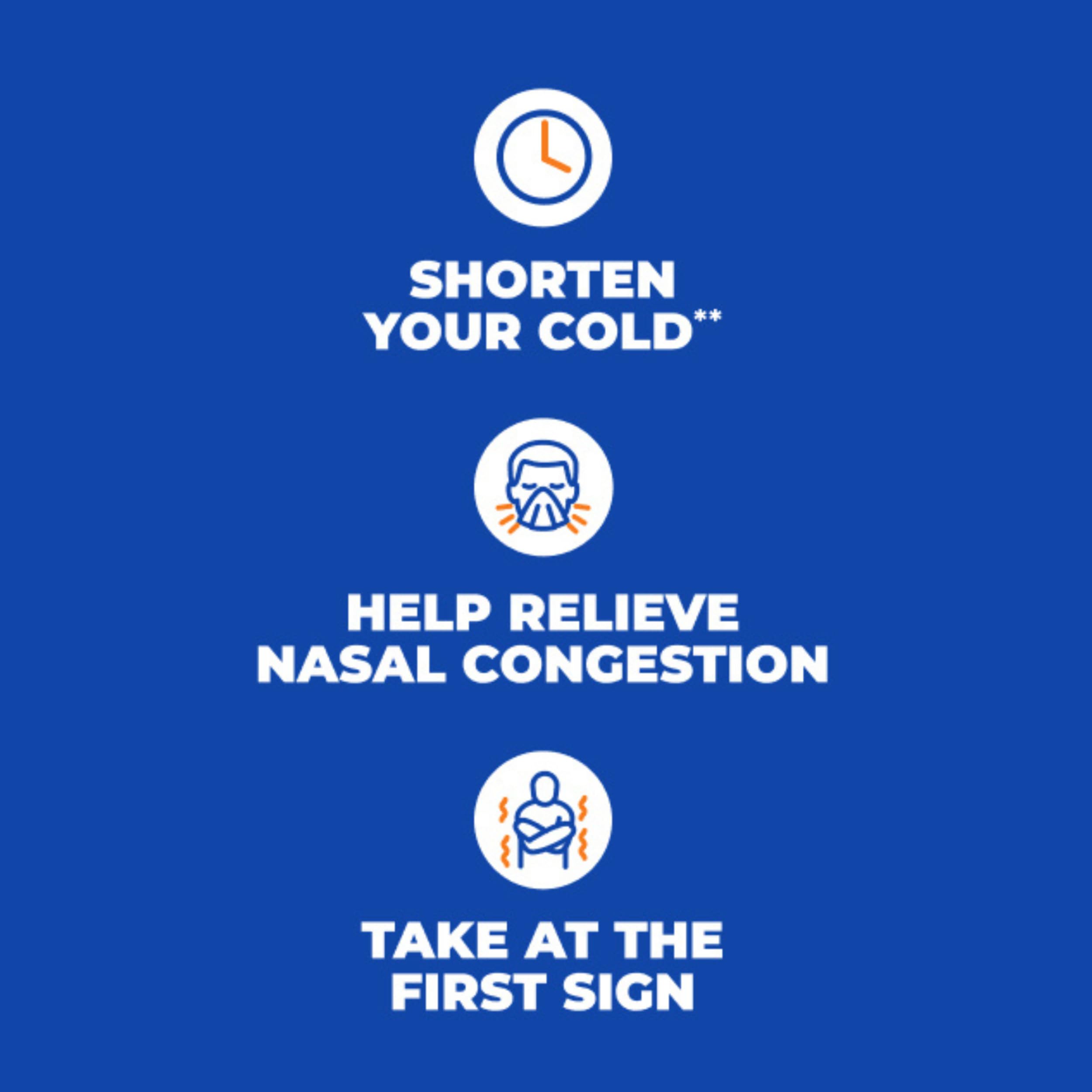 Zicam Cold Remedy Zinc RapidMelts, Elderberry Citrus Flavor, Homeopathic, Cold Shortening Medicine, Shortens Cold Duration, 25 Count