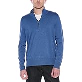 Brooks Brothers Mens Supima Cotton Half-Zip Sweater
