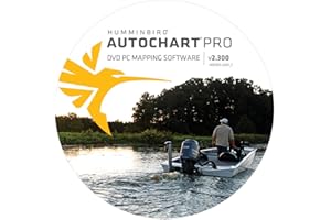 Humminbird 600032-1 AutoChart PRO North America Sonar & GPS DVD PC Mapping Software Small